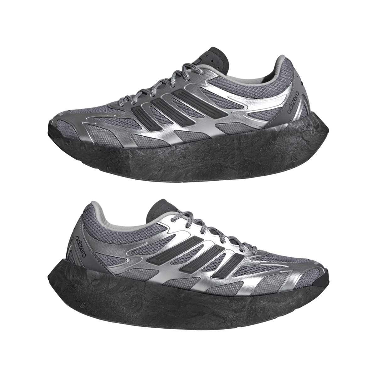 adidas Adizero Aruku Silver Metallic Grey Three Grey Five