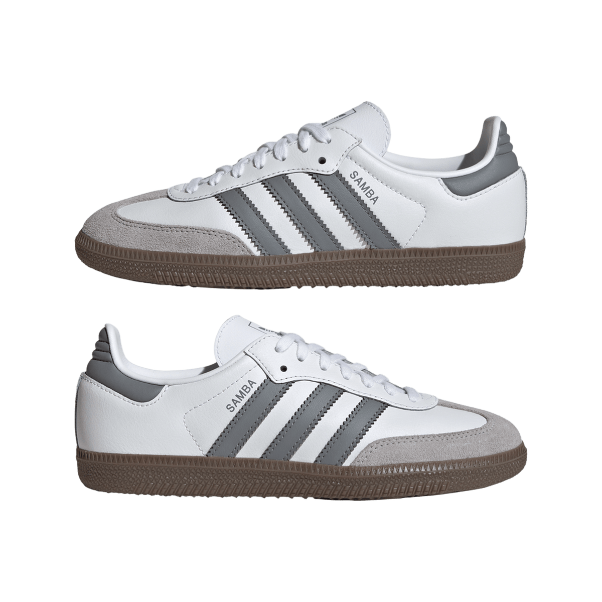 adidas Samba OG Cloud White Grey Gum (GS)