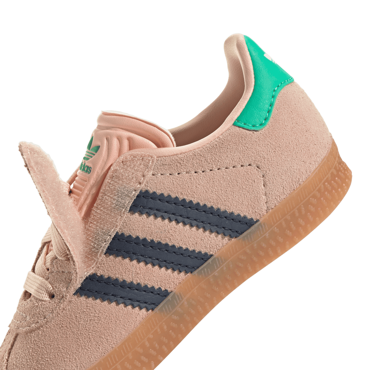 adidas Gazelle Comfort Closure Blush Pink Night Indigo Green (TD)