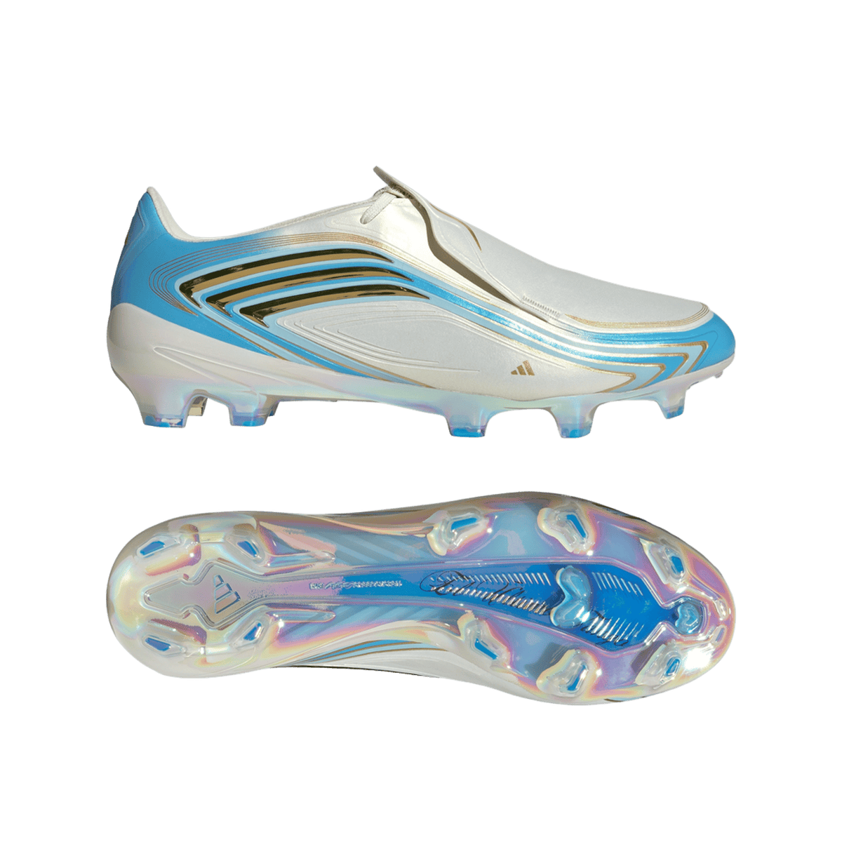 adidas F50 Elite Messi FG Ivory Blue Burst (El Ultimo Tango - Last Tango)