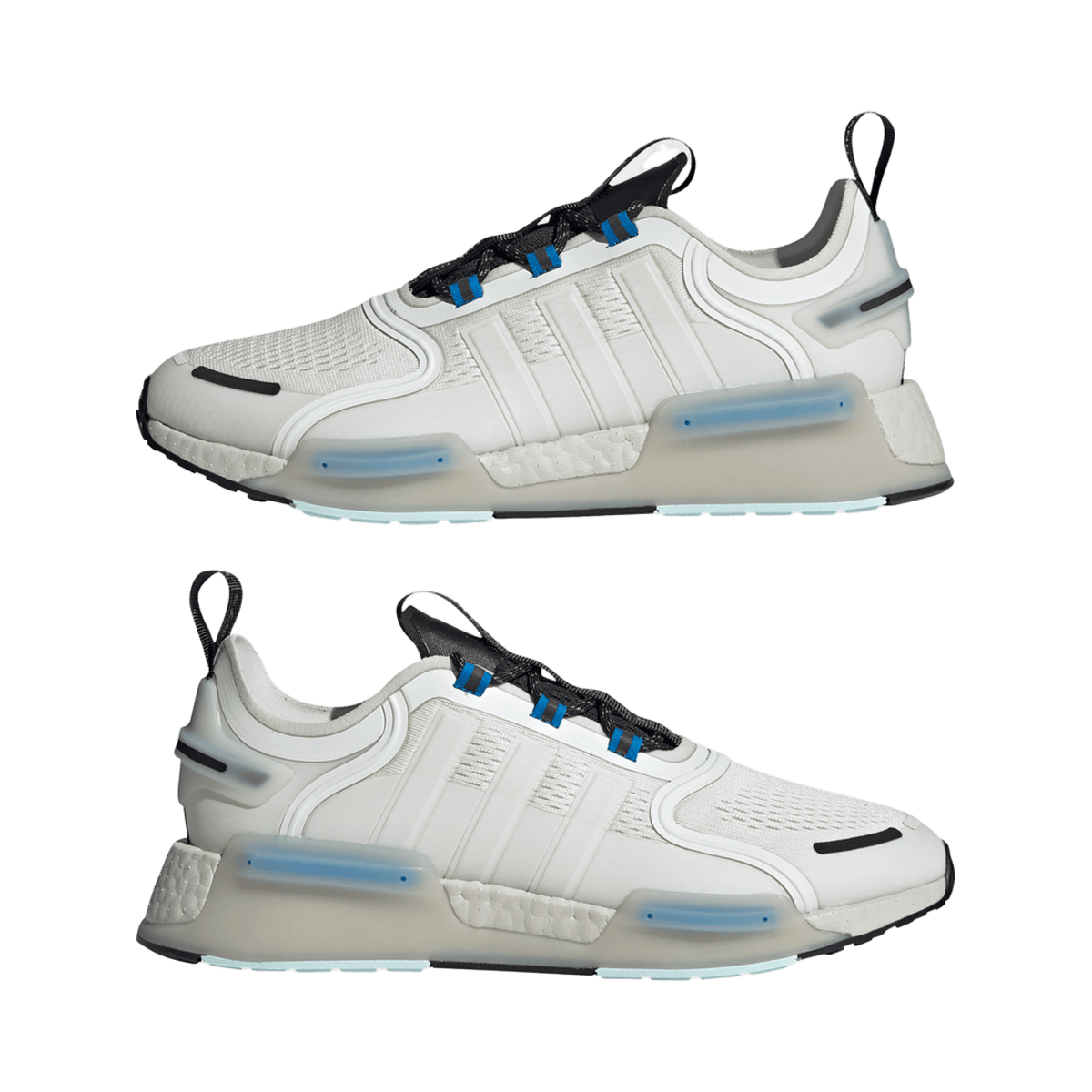 adidas NMD R1 V3 Crystal White Blue Rush