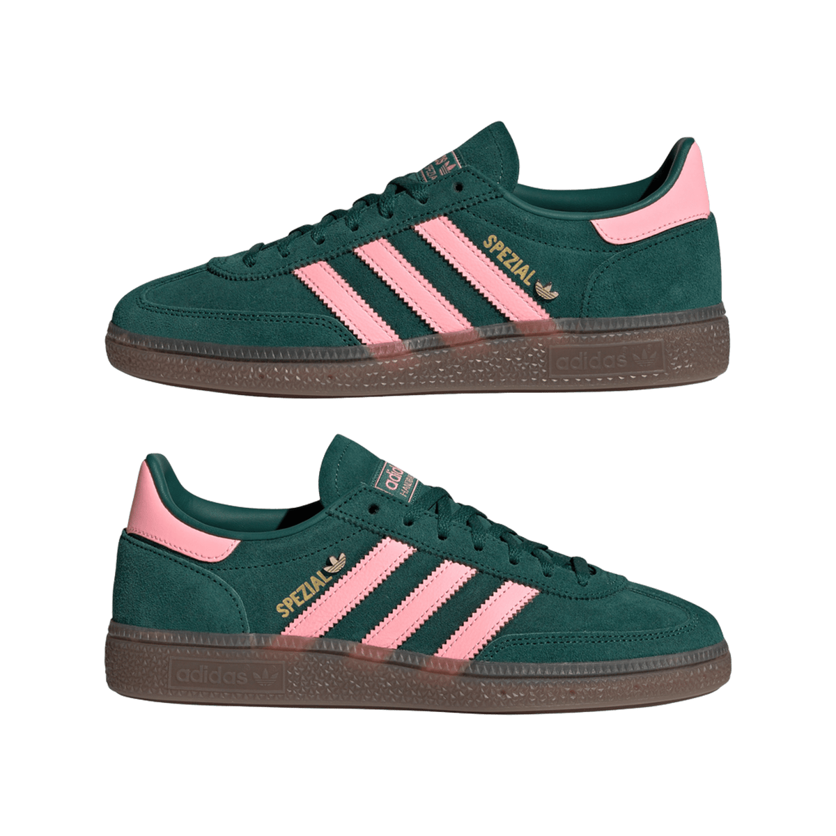 adidas Handball Spezial Collegiate Green Pink Spark (Women's)