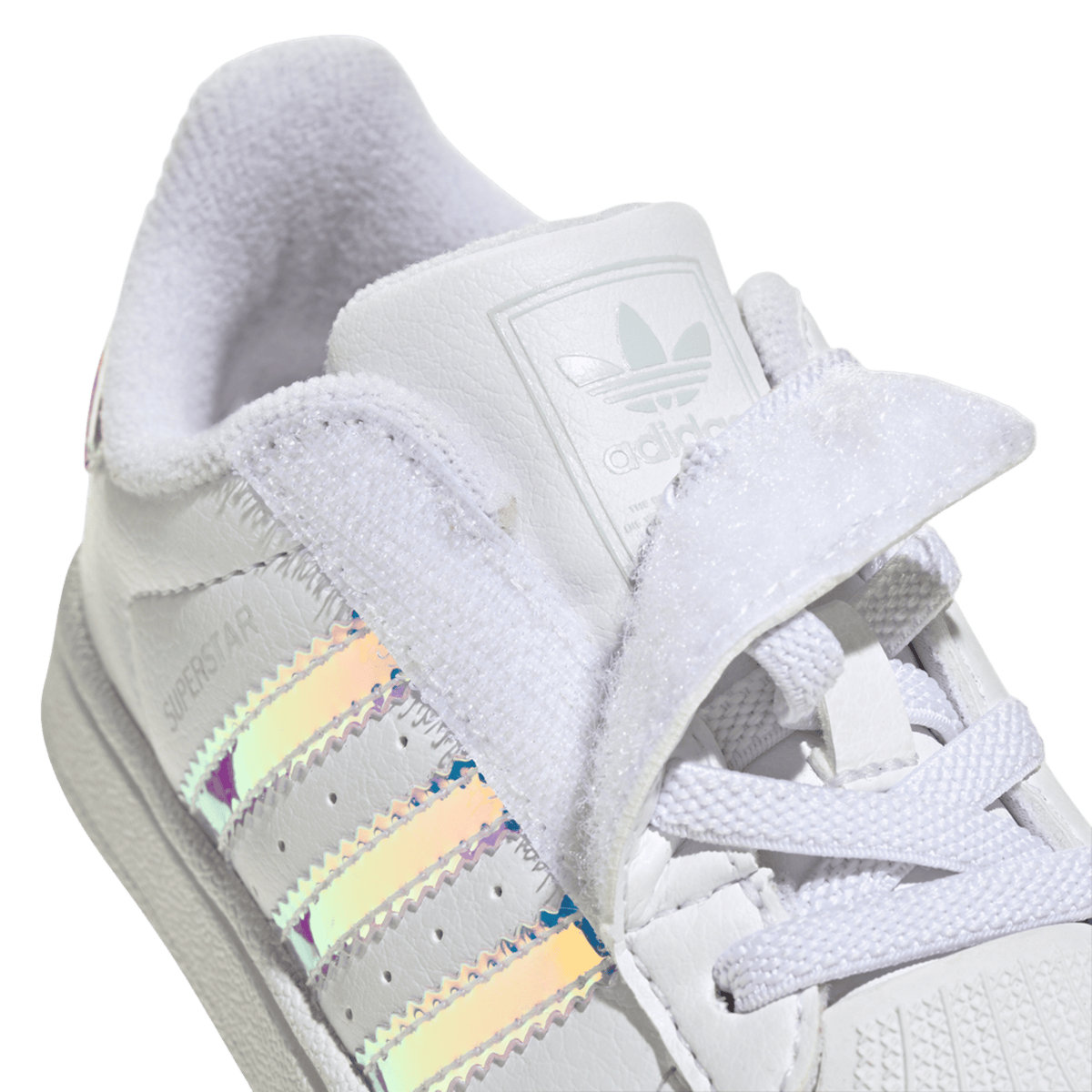 adidas Superstar II Comfort Closure White Iridescent Stripes (TD)