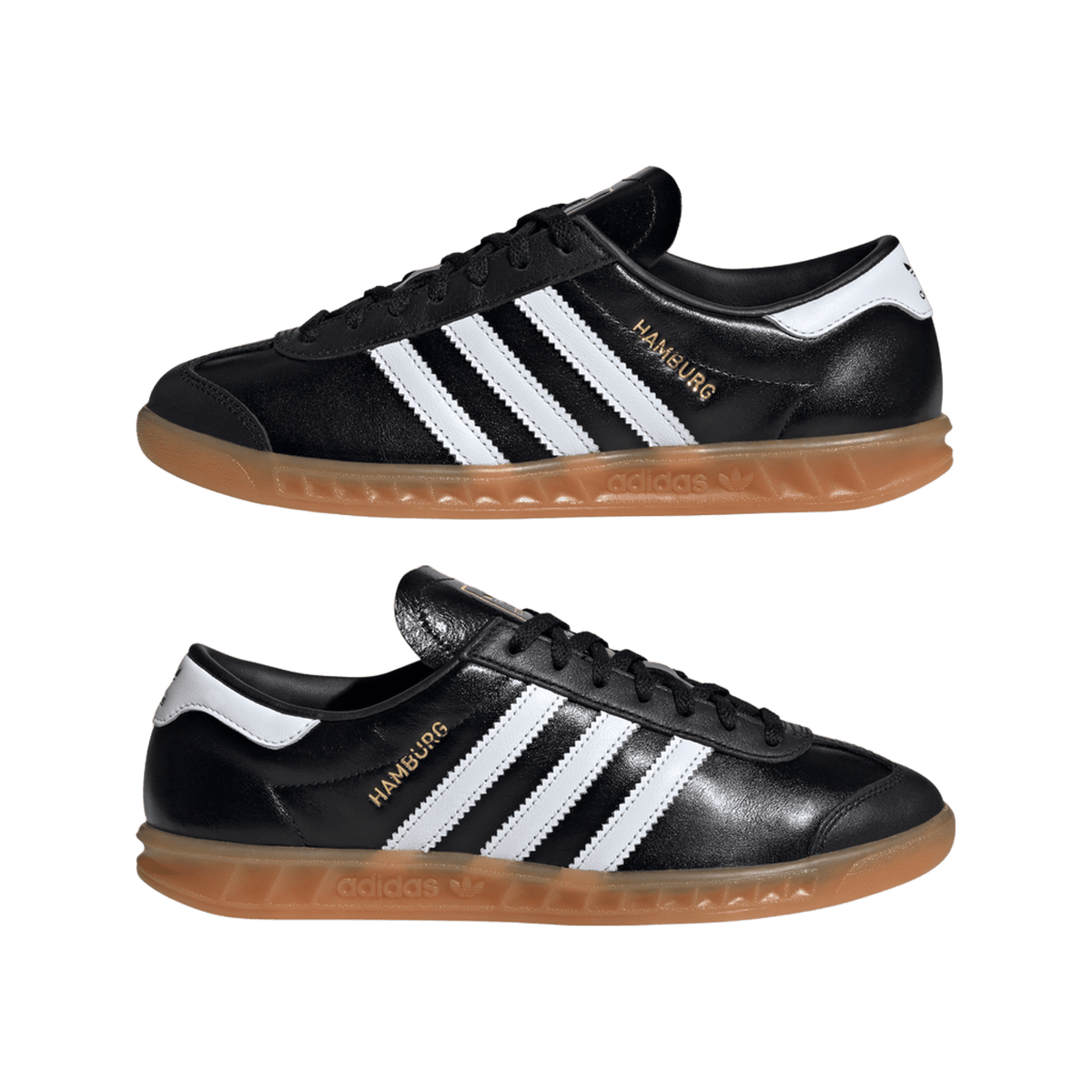 adidas Hamburg Black White Gum (Women's)