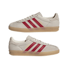 adidas Gazelle Indoor Cream White Red Gum