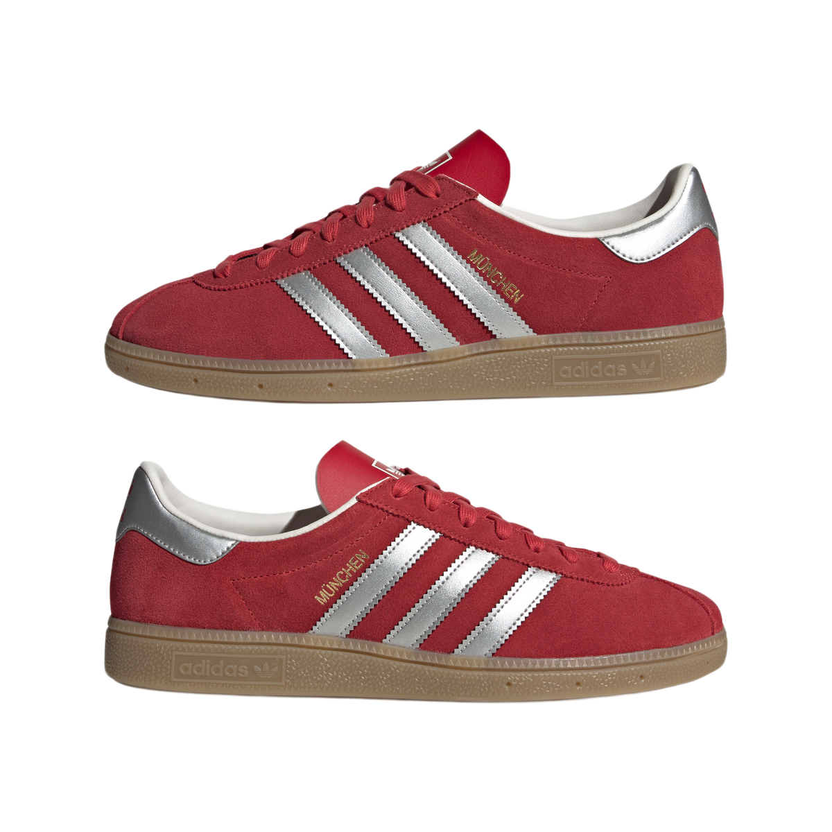 adidas Munchen Scarlet Matte Silver Gum