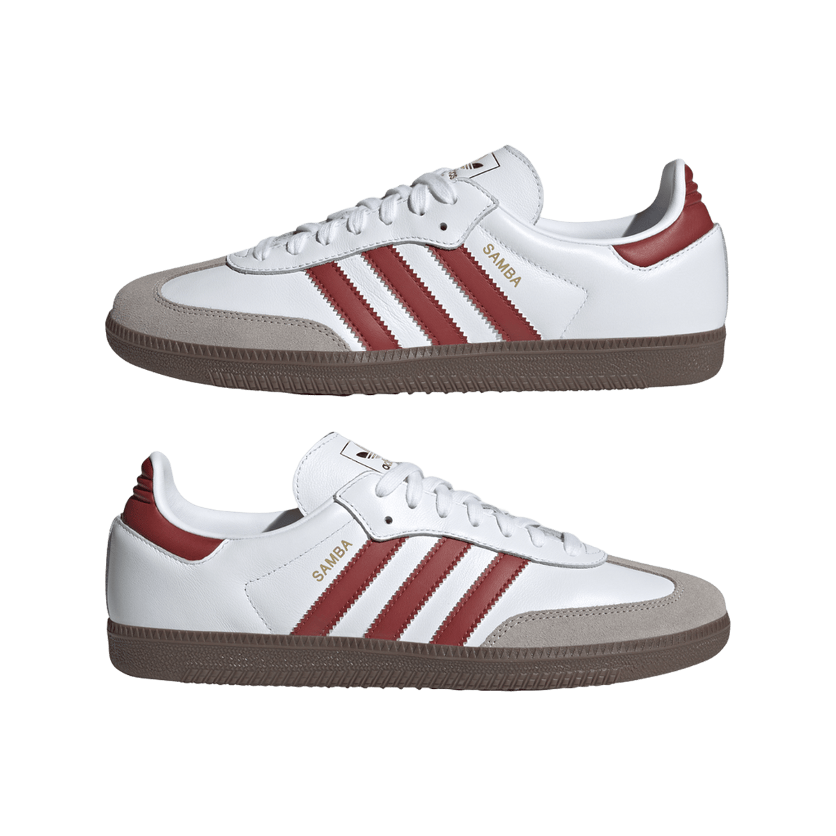 adidas Samba OG Cloud White Preloved Ruby