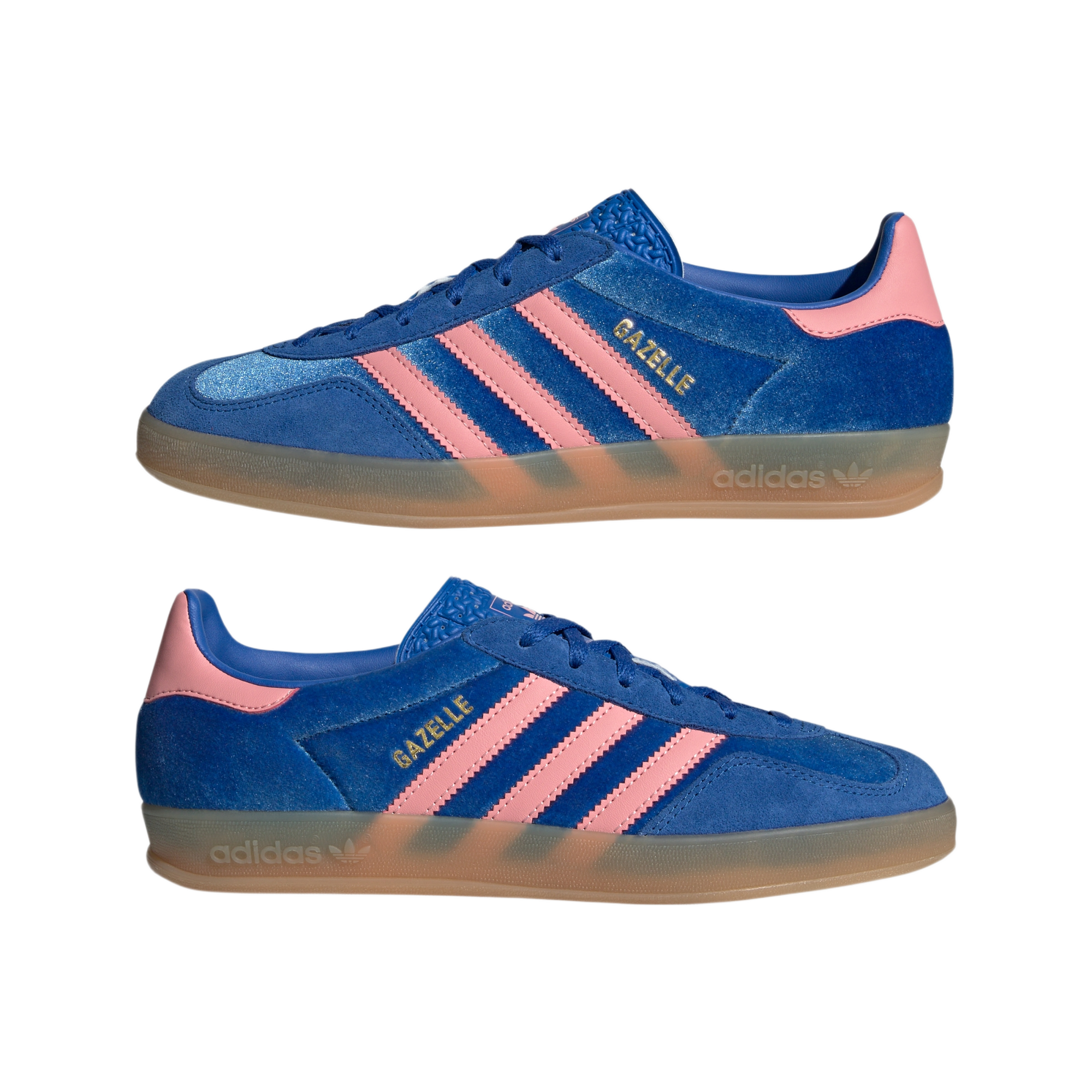 adidas Gazelle Indoor Blue Semi Pink Spark (Women's)
