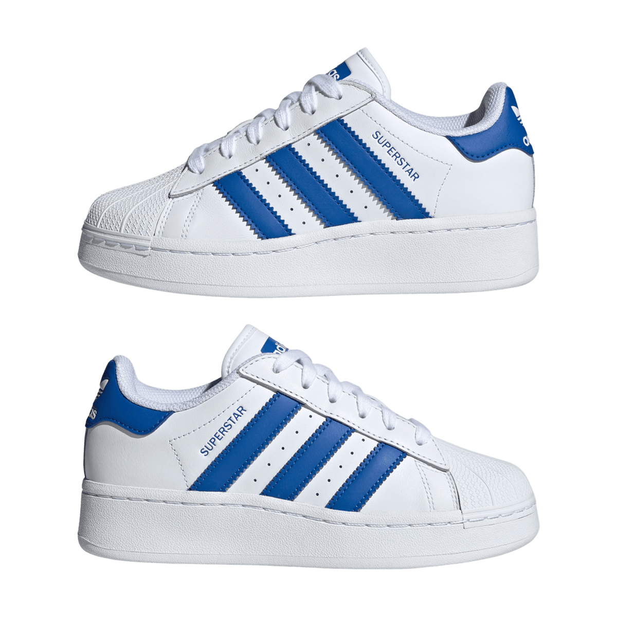 adidas Superstar XLG Cloud White Blue (GS)