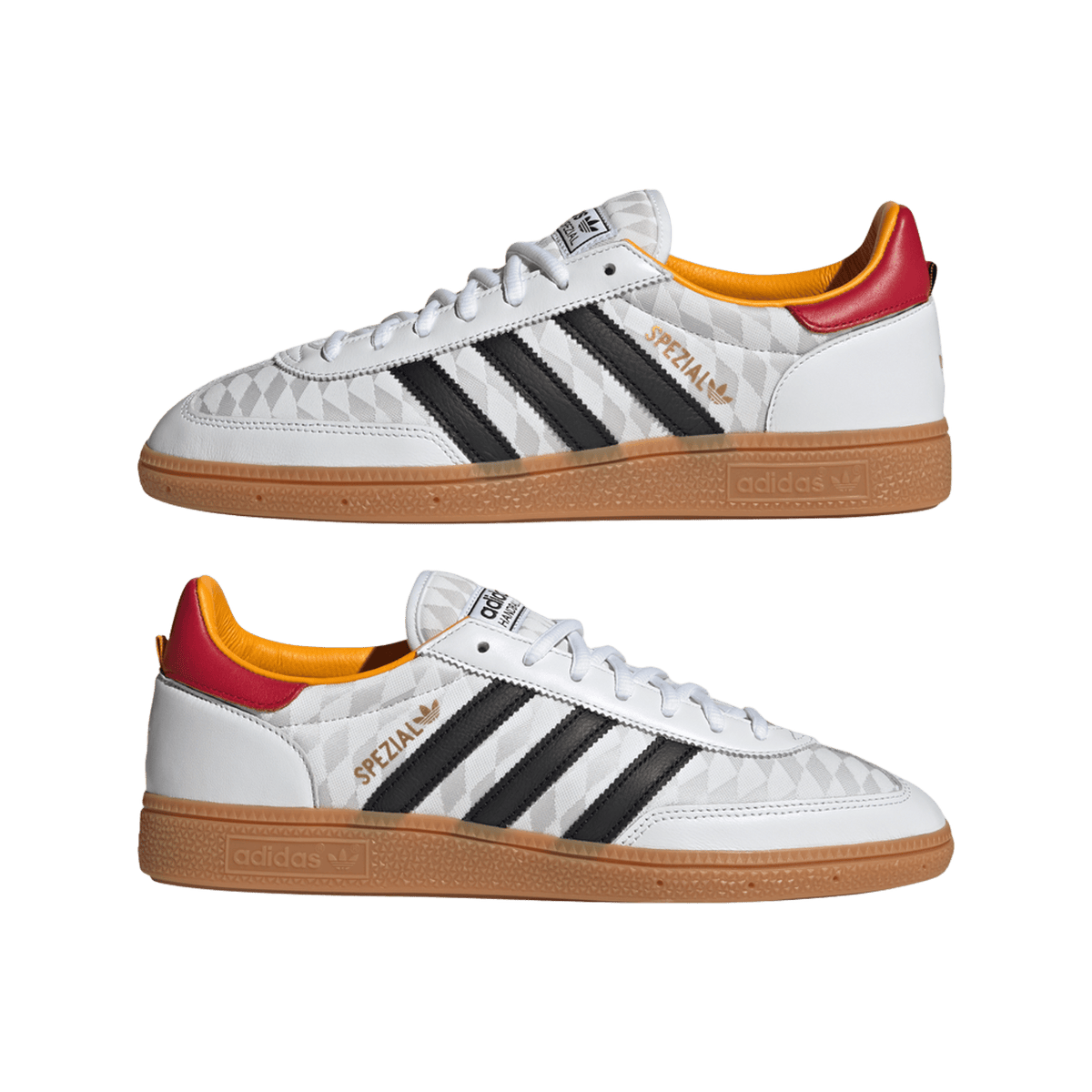 adidas Handball Spezial White Black Bold Red