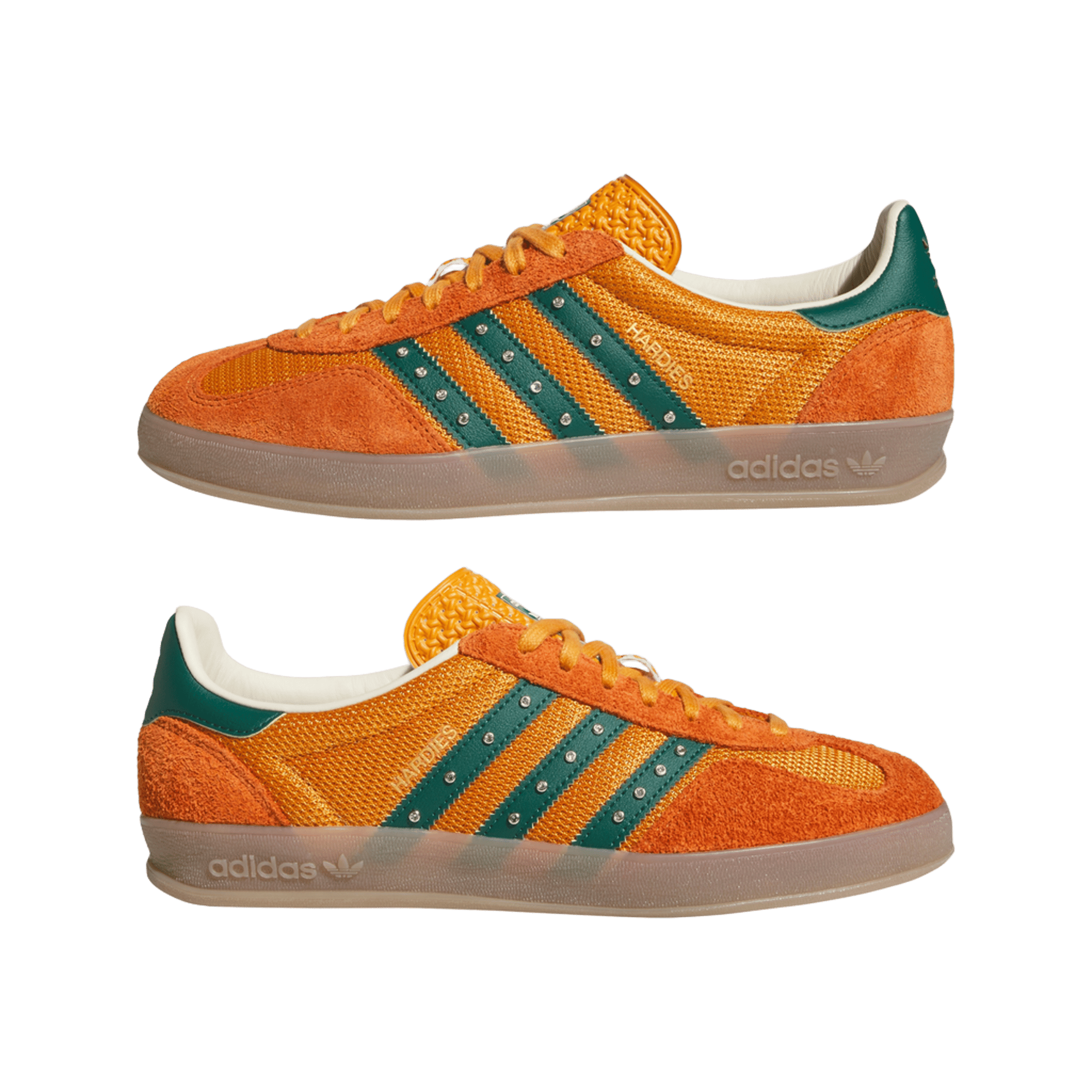 adidas Gazelle Indoor Hardies Rust Orange Green