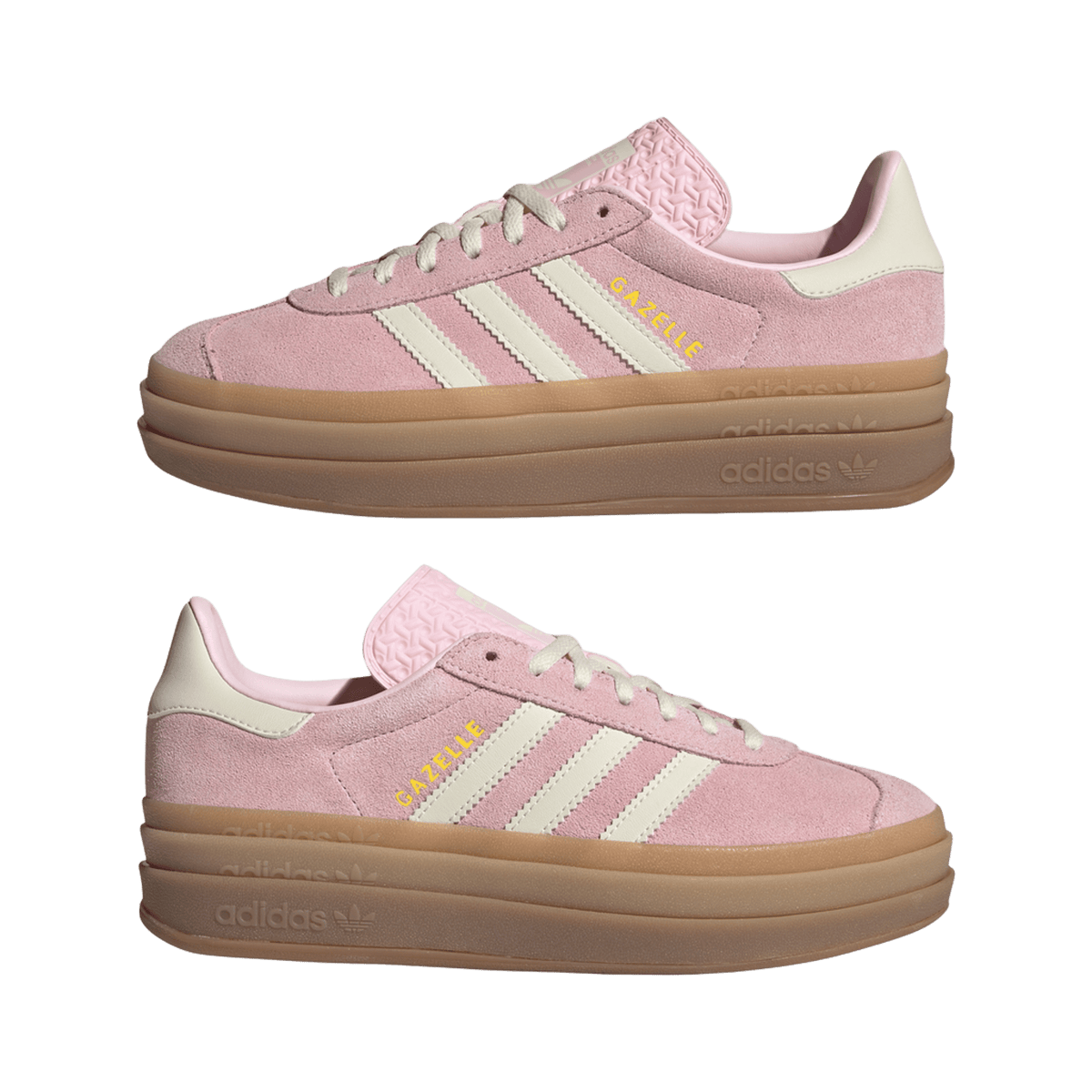 adidas Gazelle Bold Clear Pink Cream White (Women's)