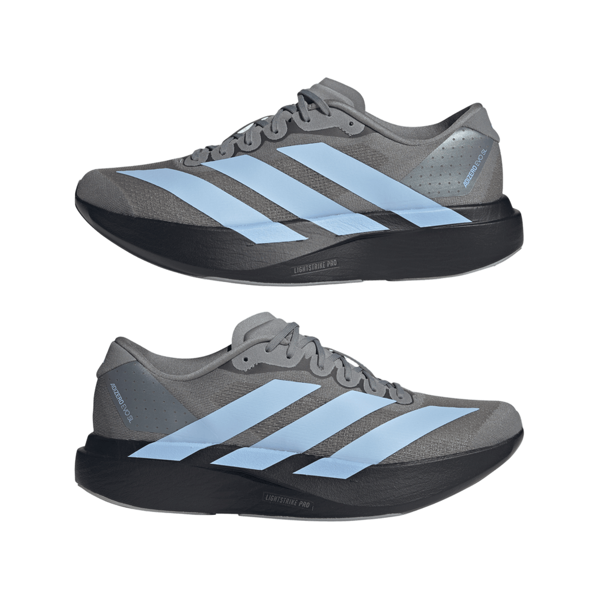 adidas Adizero Evo SL Grey Glow Blue