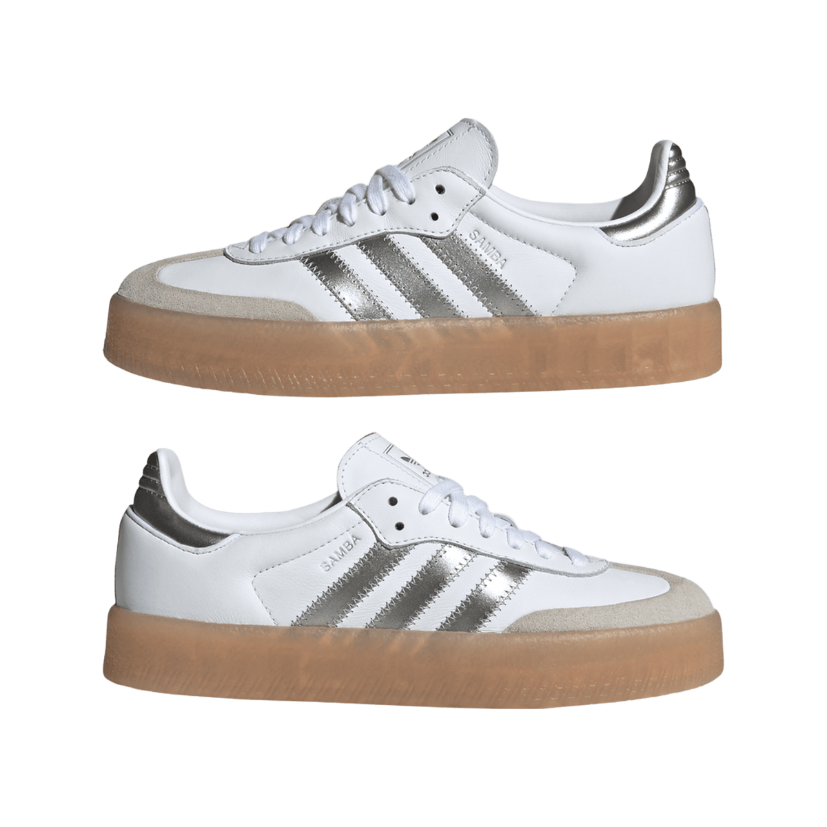 adidas Sambae White Silver Metallic (Women's)