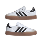 adidas Sambae Cloud White Metallic Gold (Women's)