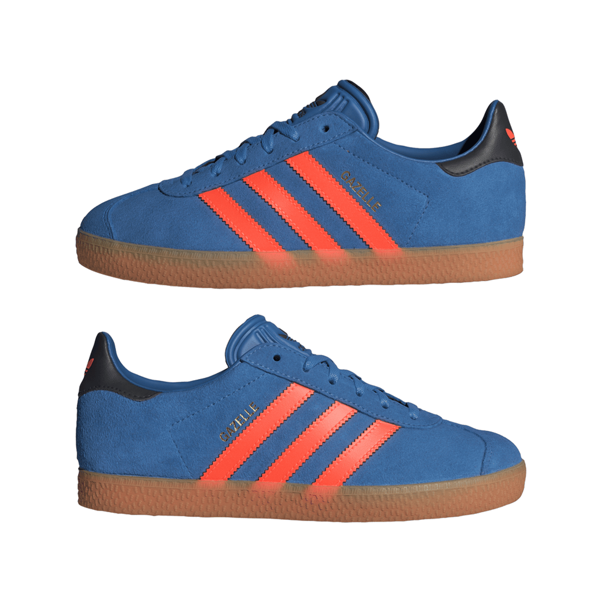 adidas Gazelle Focus Blue Solar Orange Core Black (GS)