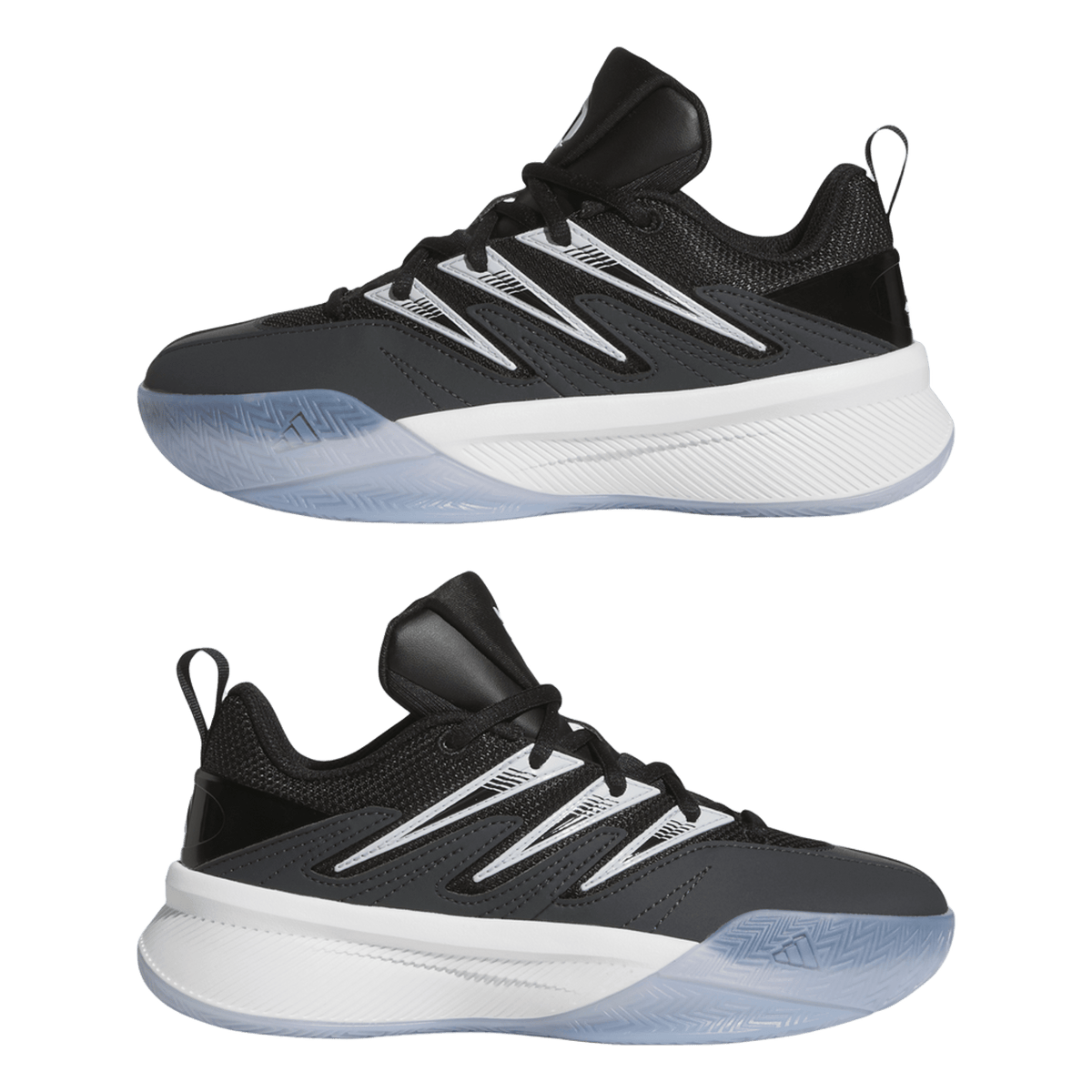 adidas Dame Certified 3 Core Black Clear Grey Carbon (GS)