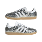 adidas Samba OG Patent Snakeskin Silver Metallic (Women's)