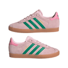 adidas Gazelle Clear Pink Court Green (GS)