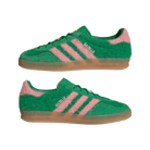 adidas Gazelle Indoor Green Glow Pink (Women's)