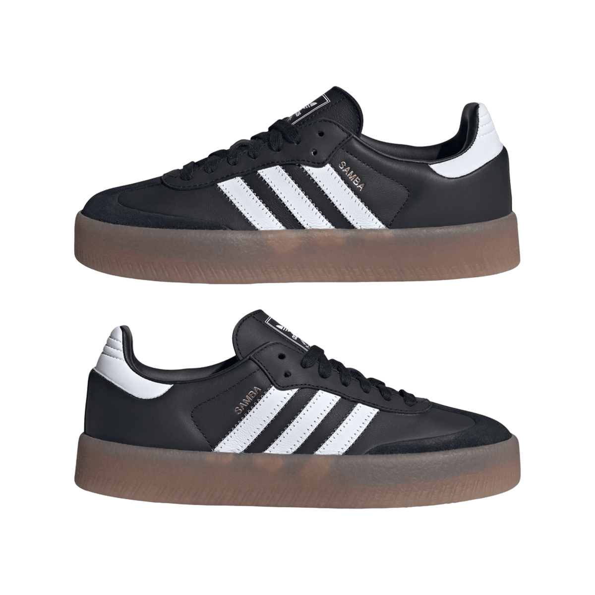 adidas Sambae Core Black Metallic Gold (Women's)