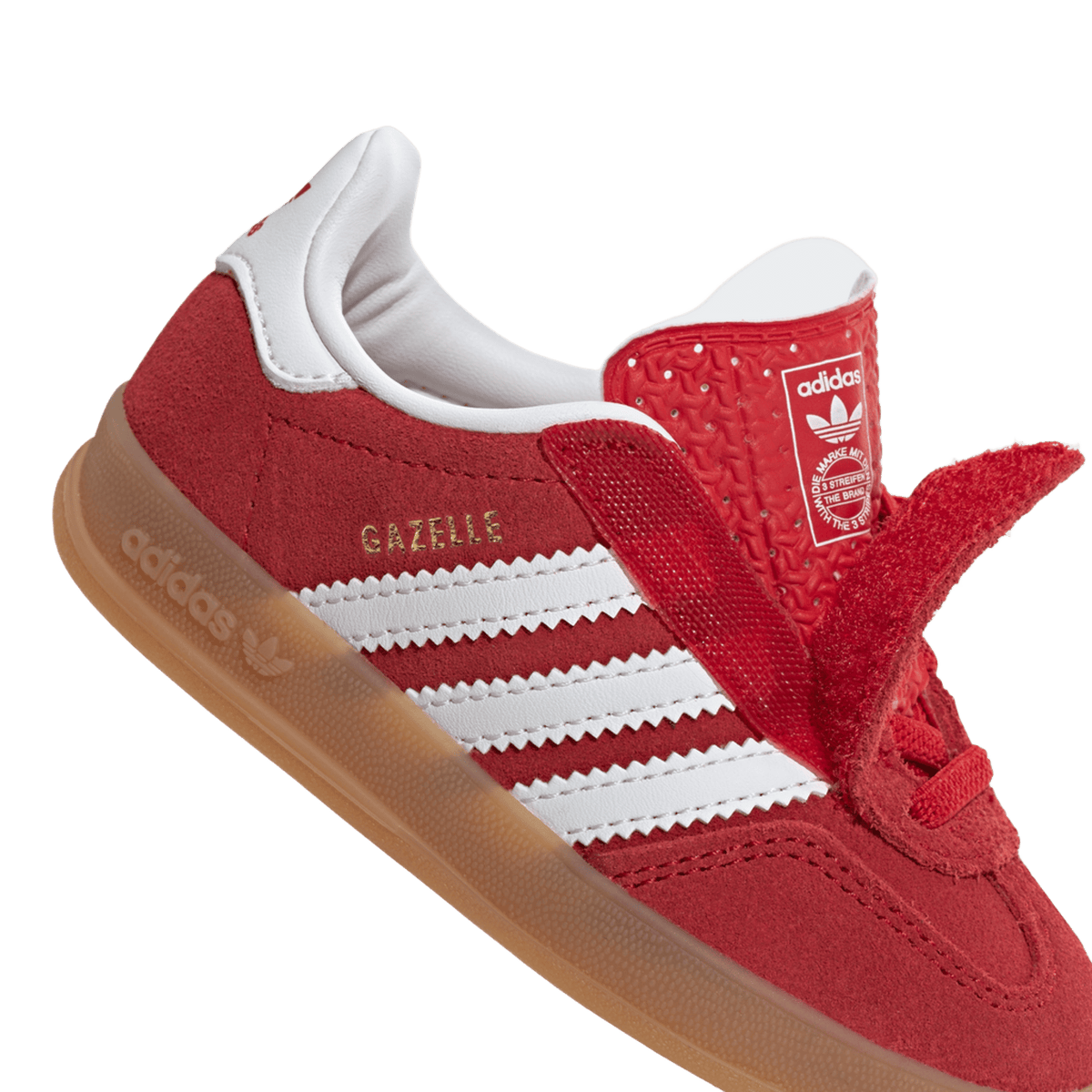 adidas Gazelle Indoor Comfort Closure Better Scarlet White Gum (TD)