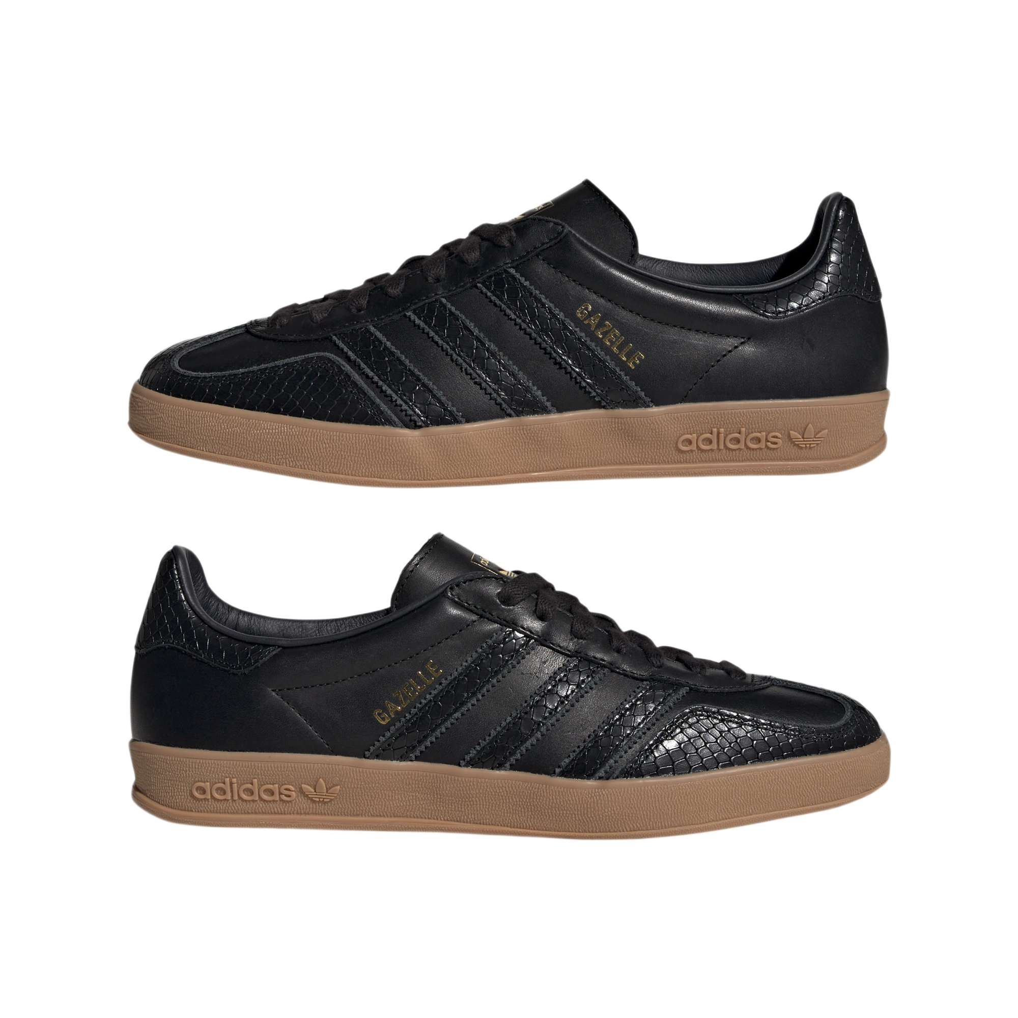 adidas Gazelle Indoor Core Black Snakeskin