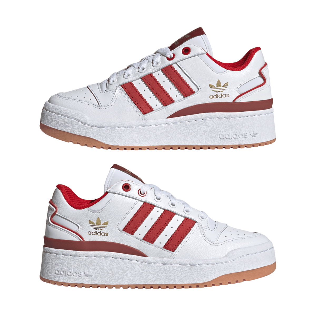 adidas Forum Bold White Better Scarlet Preloved Ruby (Women's)