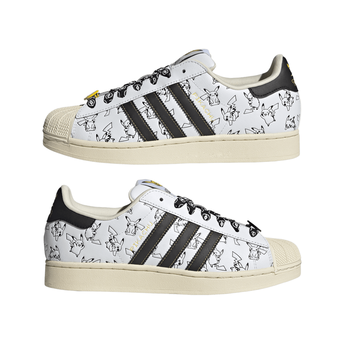 adidas Superstar Pokémon Pikachu White
