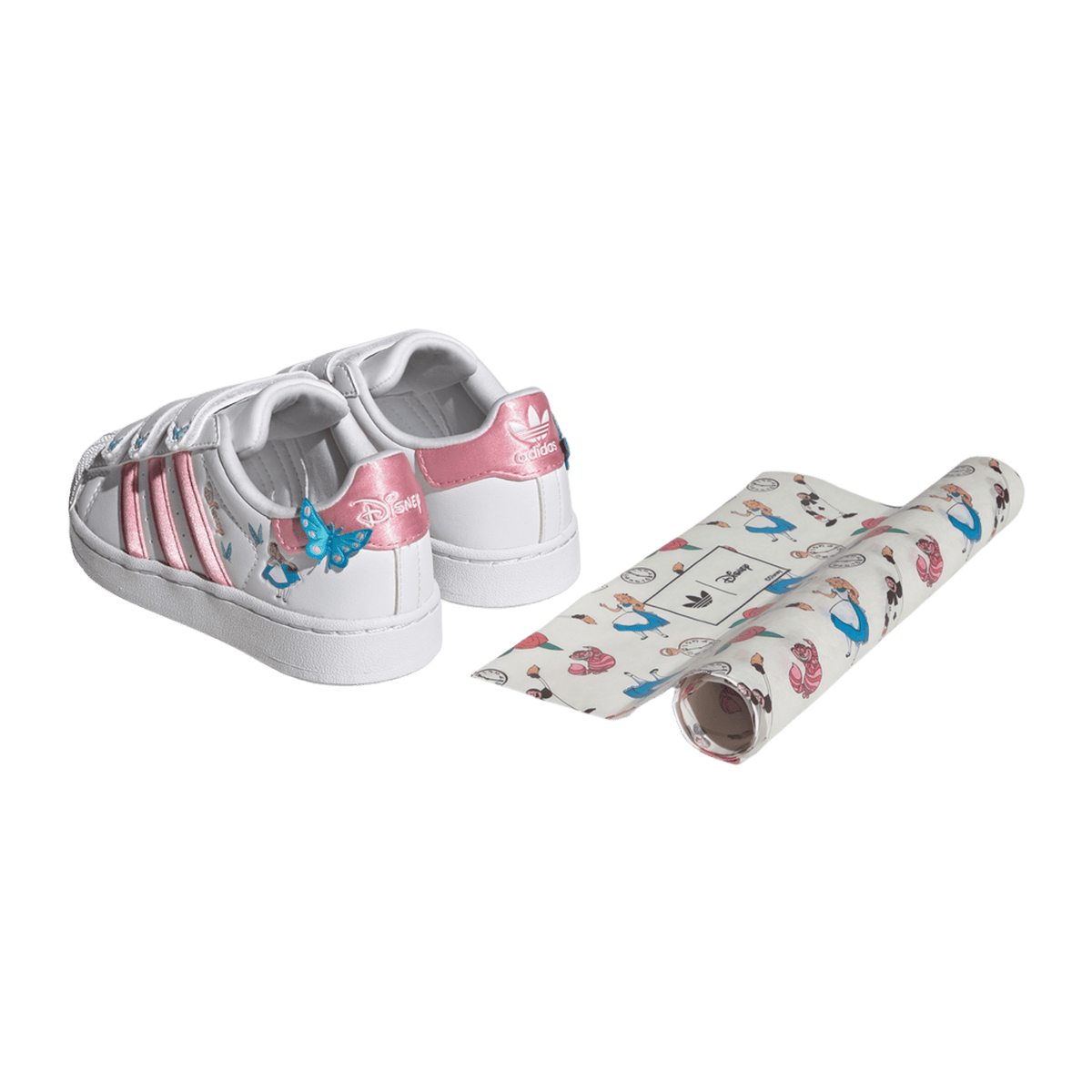 adidas Superstar II Comfort Closure Disney White Light Pink Aquamarine (PS)