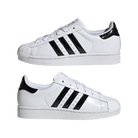 adidas Superstar II Cloud White Core Black Gold Metallic (Women's)