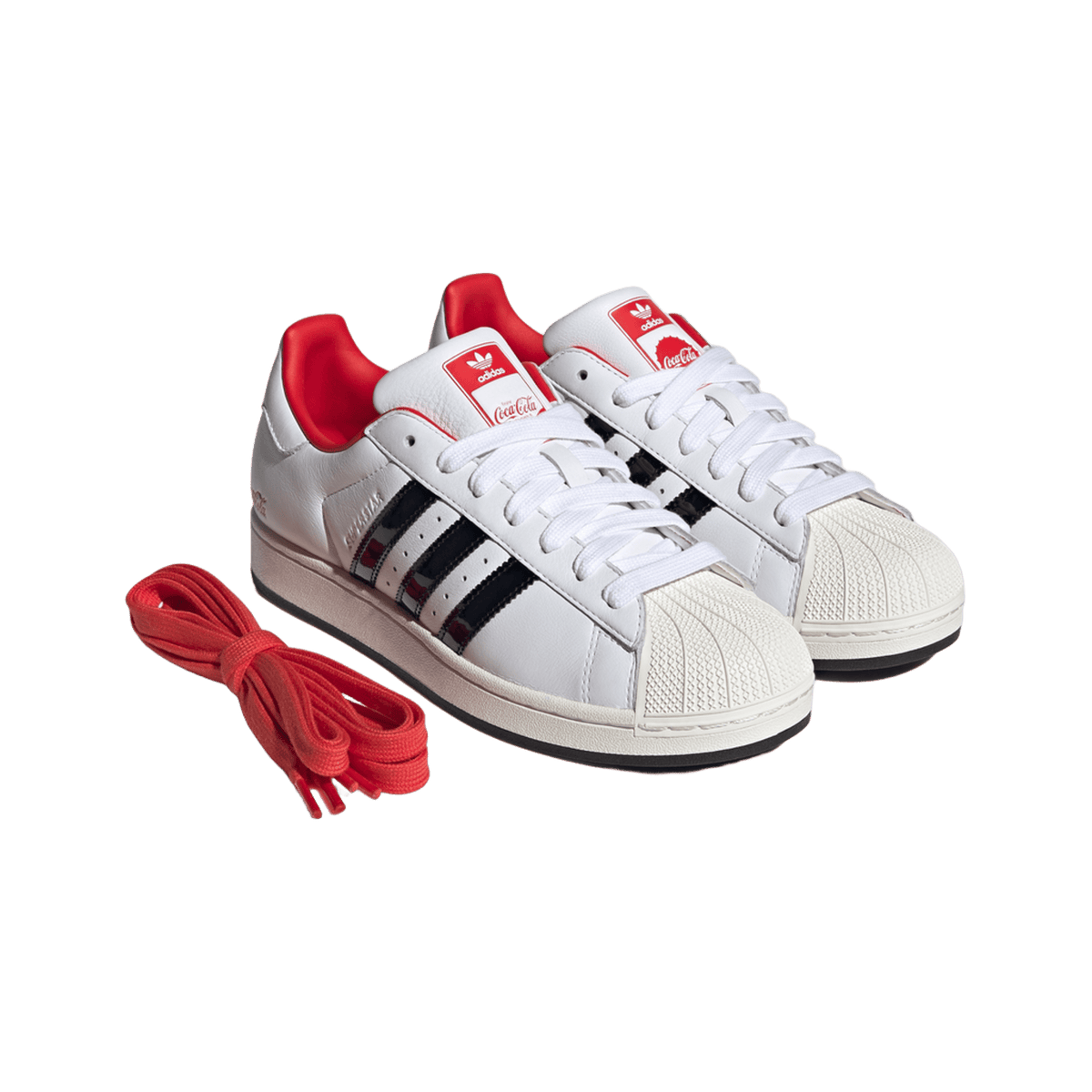 adidas Superstar II Coca-Cola White Black