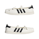 adidas Superstar Square Toe Ballet JENNIE Off White Black (Women's)