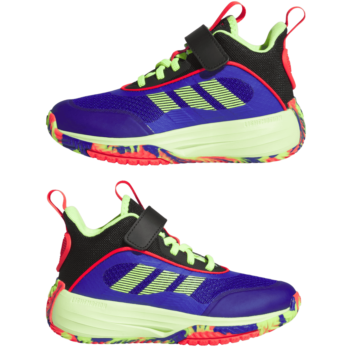 adidas Ownthegame 3.0 Lucid Blue Lemon Black (GS)