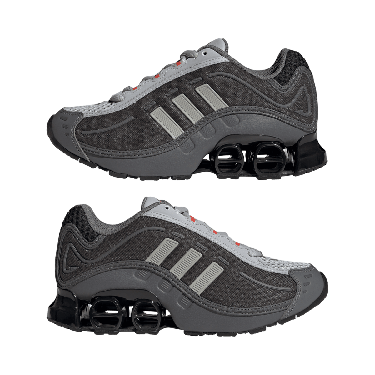 adidas Megaride O1 Grey Two Grey Four Bright Red (GS)