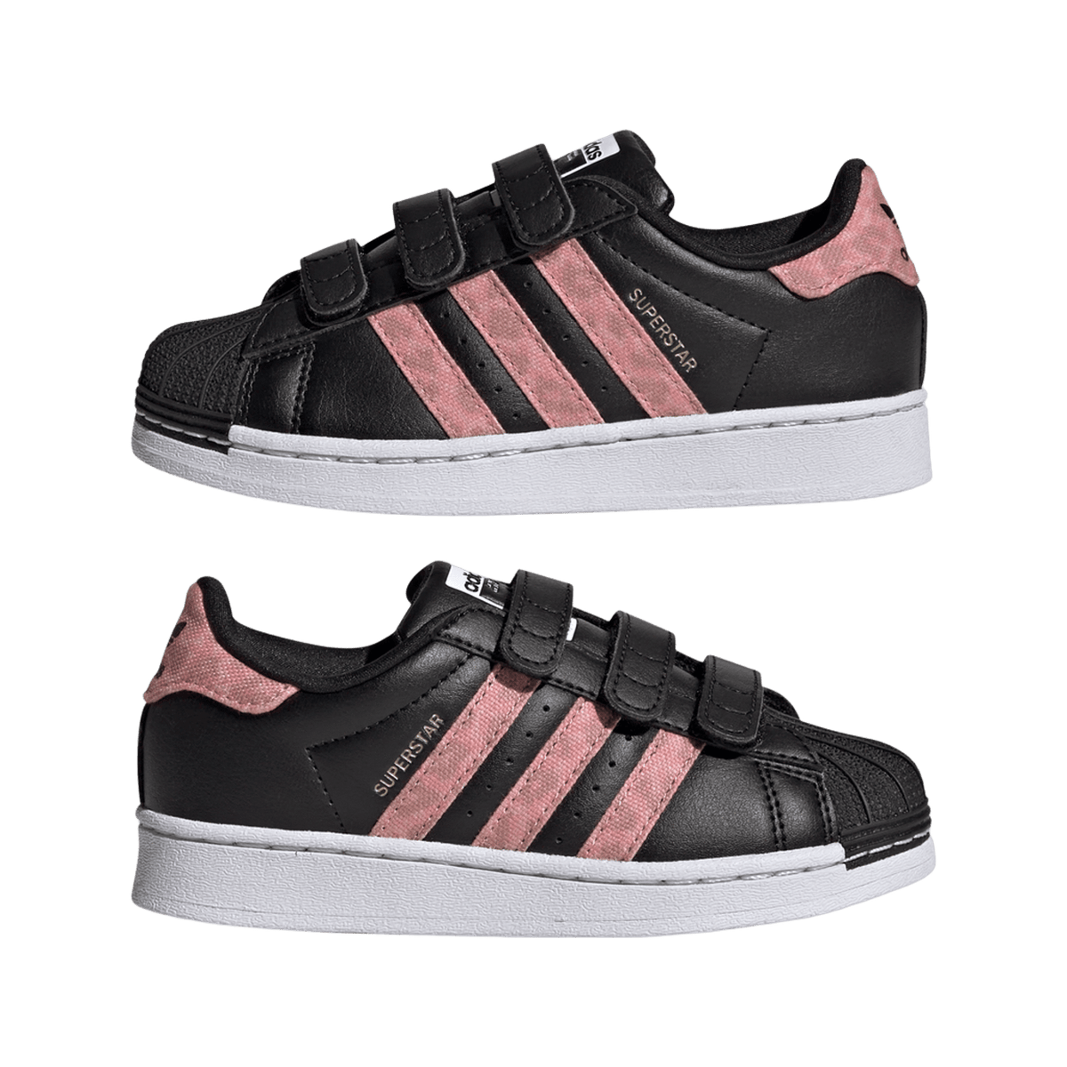 adidas Superstar Comfort Closure Core Black Gold Metallic (PS)