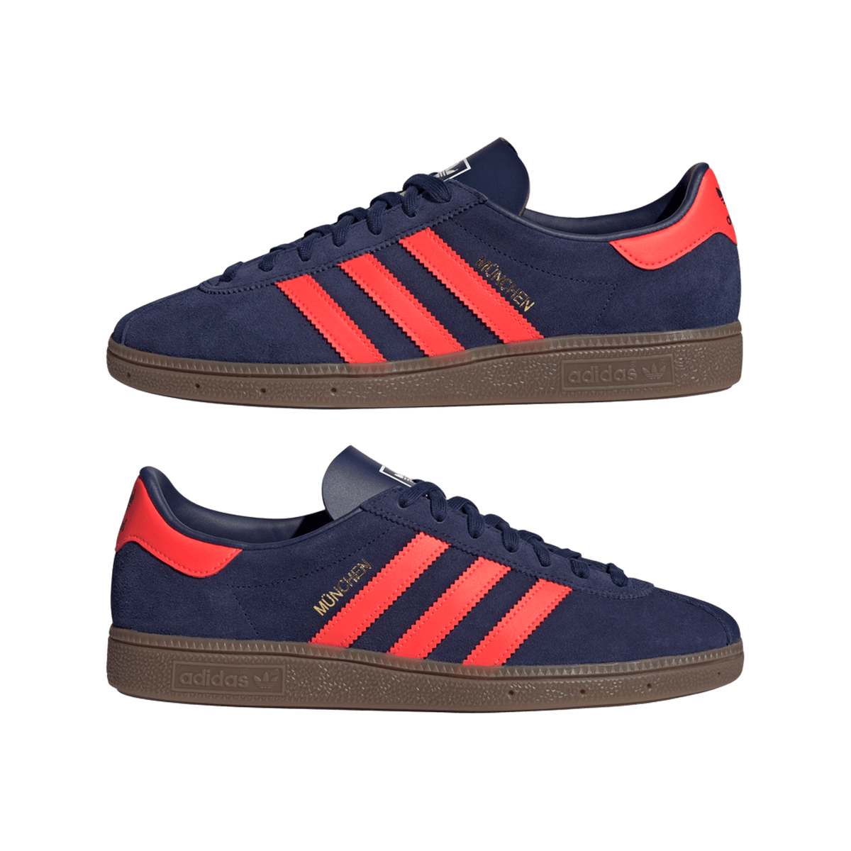 adidas Munchen Dark Blue Solar Red