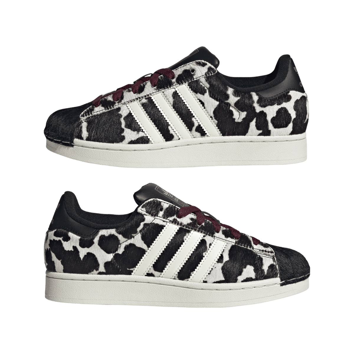 adidas Superstar II Cow Print Black Off White Women's