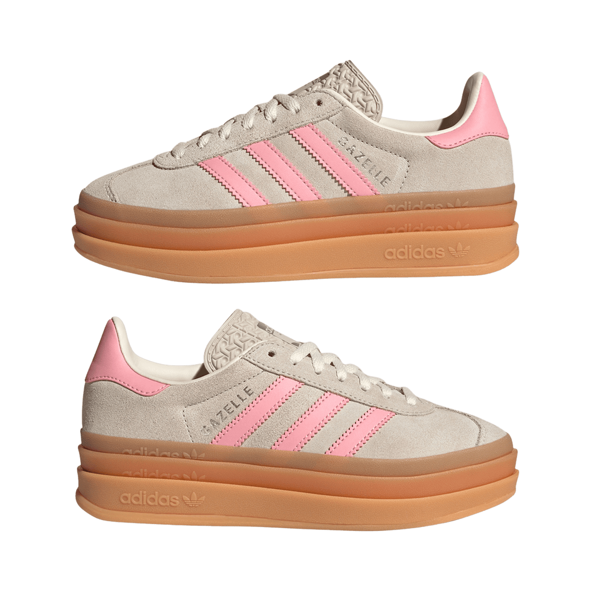 adidas Gazelle Bold Beige Semi Pink Spark (GS)