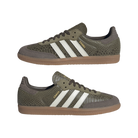 adidas Samba OG Focus Olive Snakeskin Off White