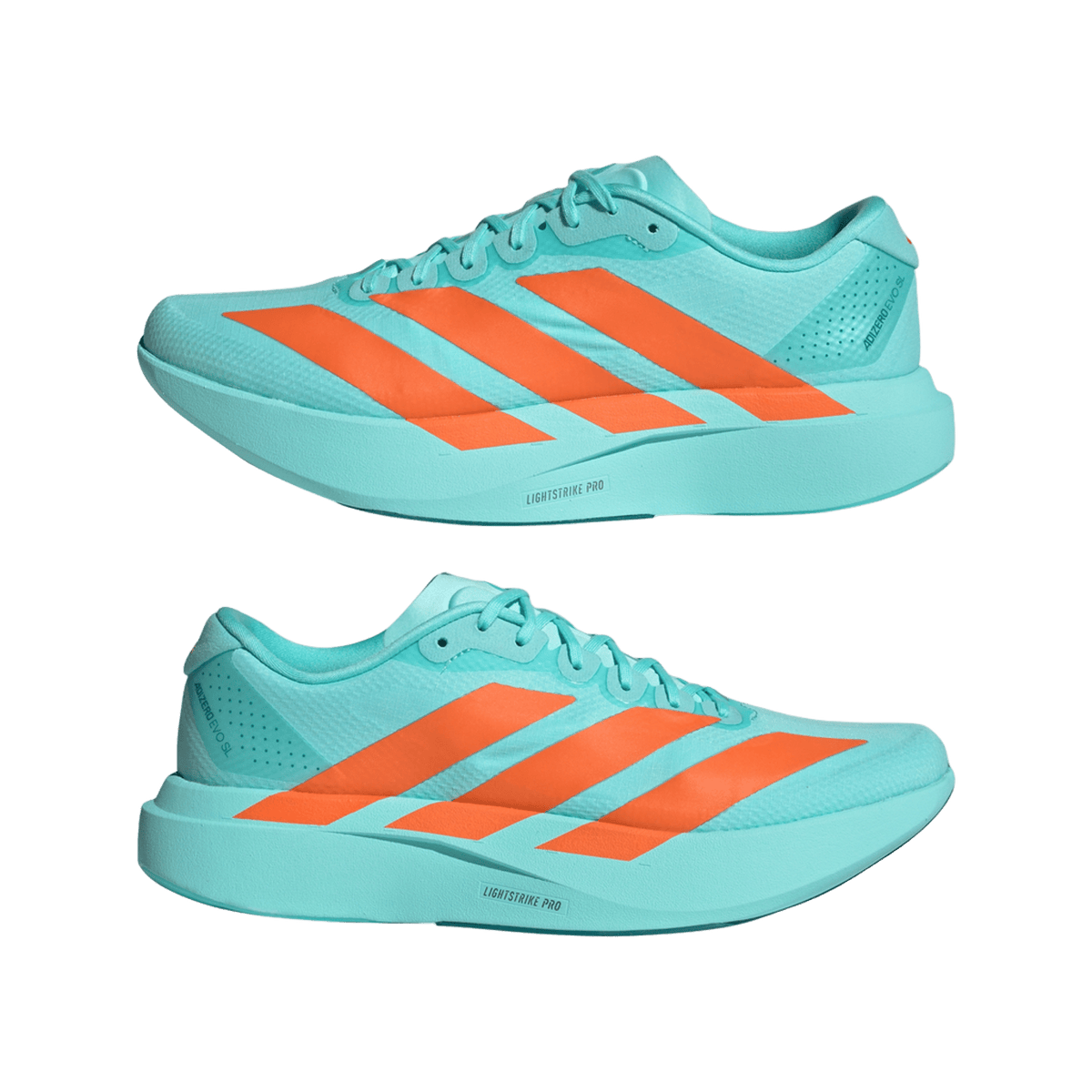 adidas Adizero Evo SL Woven Flash Aqua Impact Orange
