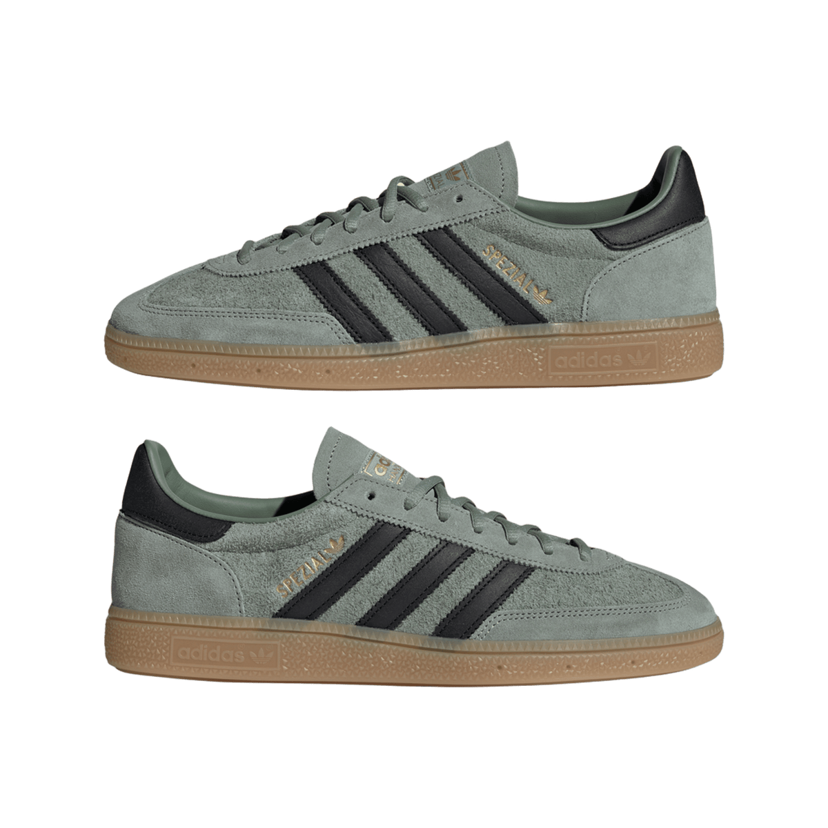 adidas Handball Spezial Silver Green Black Gum