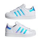 adidas Superstar II White Iridescent Stripes (PS)