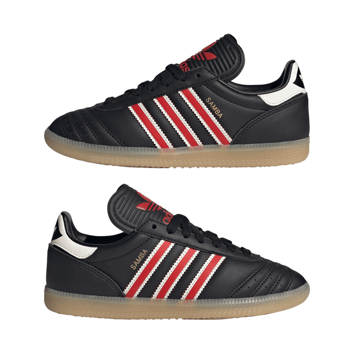 adidas Samba JP Black Red Gum (GS)