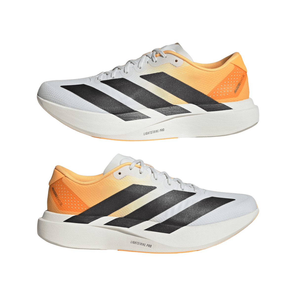 adidas Adizero Evo SL White Lucid Tangerine