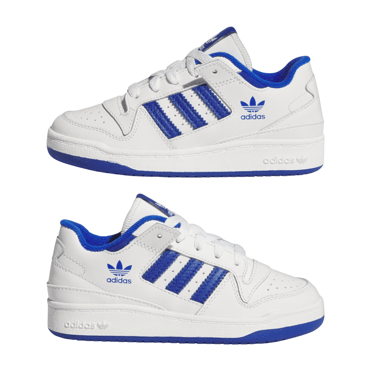 adidas Forum Low CL Core White Royal Blue (PS)