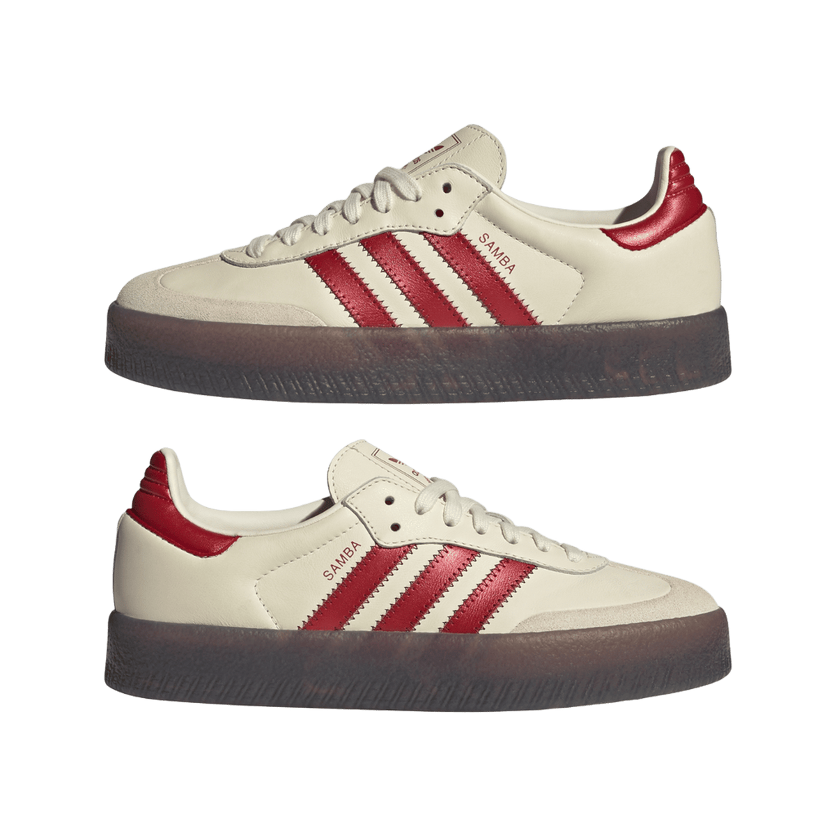 adidas Sambae Cream White Shadow Red (Women's)