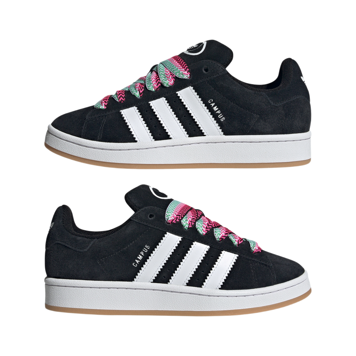 adidas Campus 00s Camp Core Black Lucid Pink Cloud White (Women's)