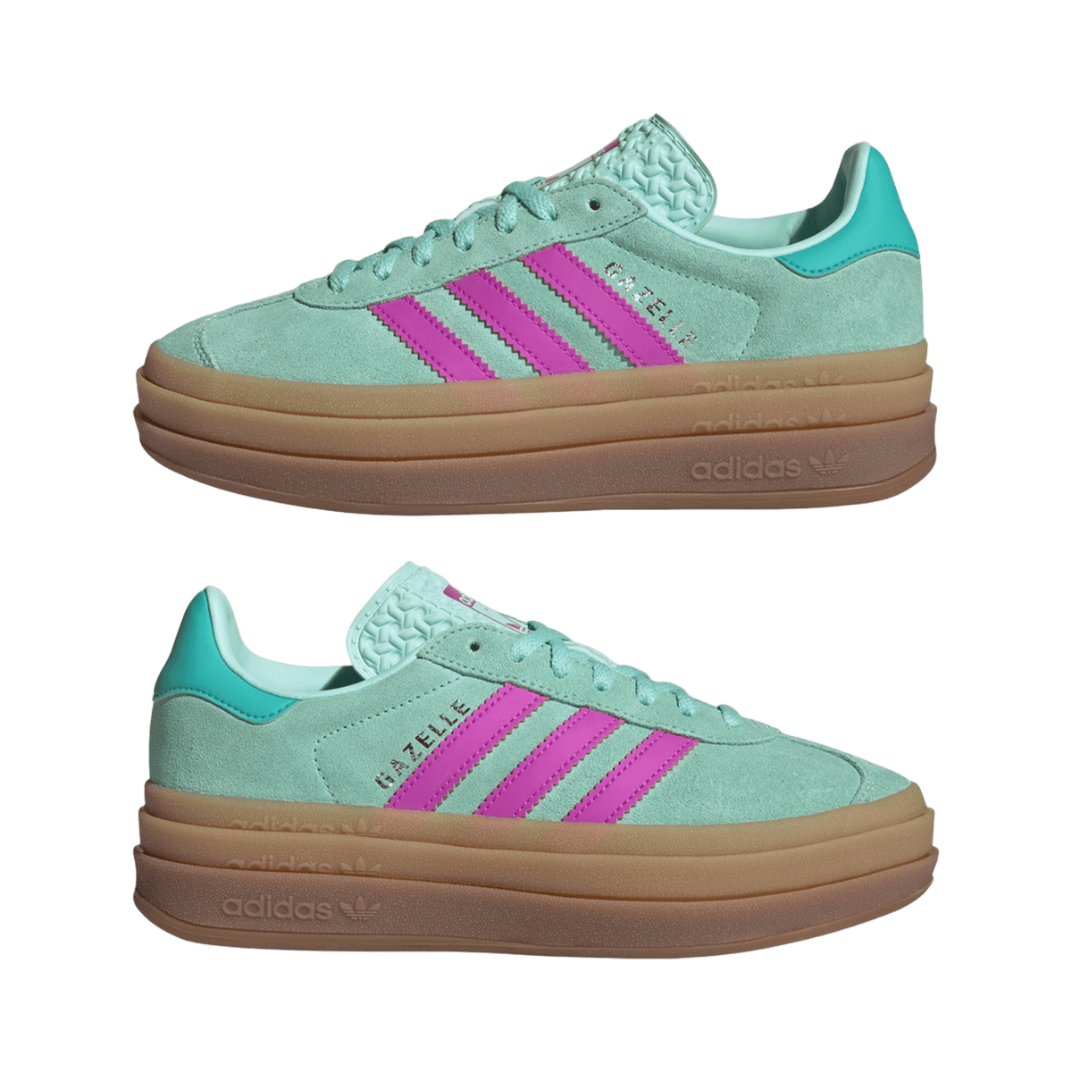 adidas Gazelle Bold Turqoise Pink (Kids)