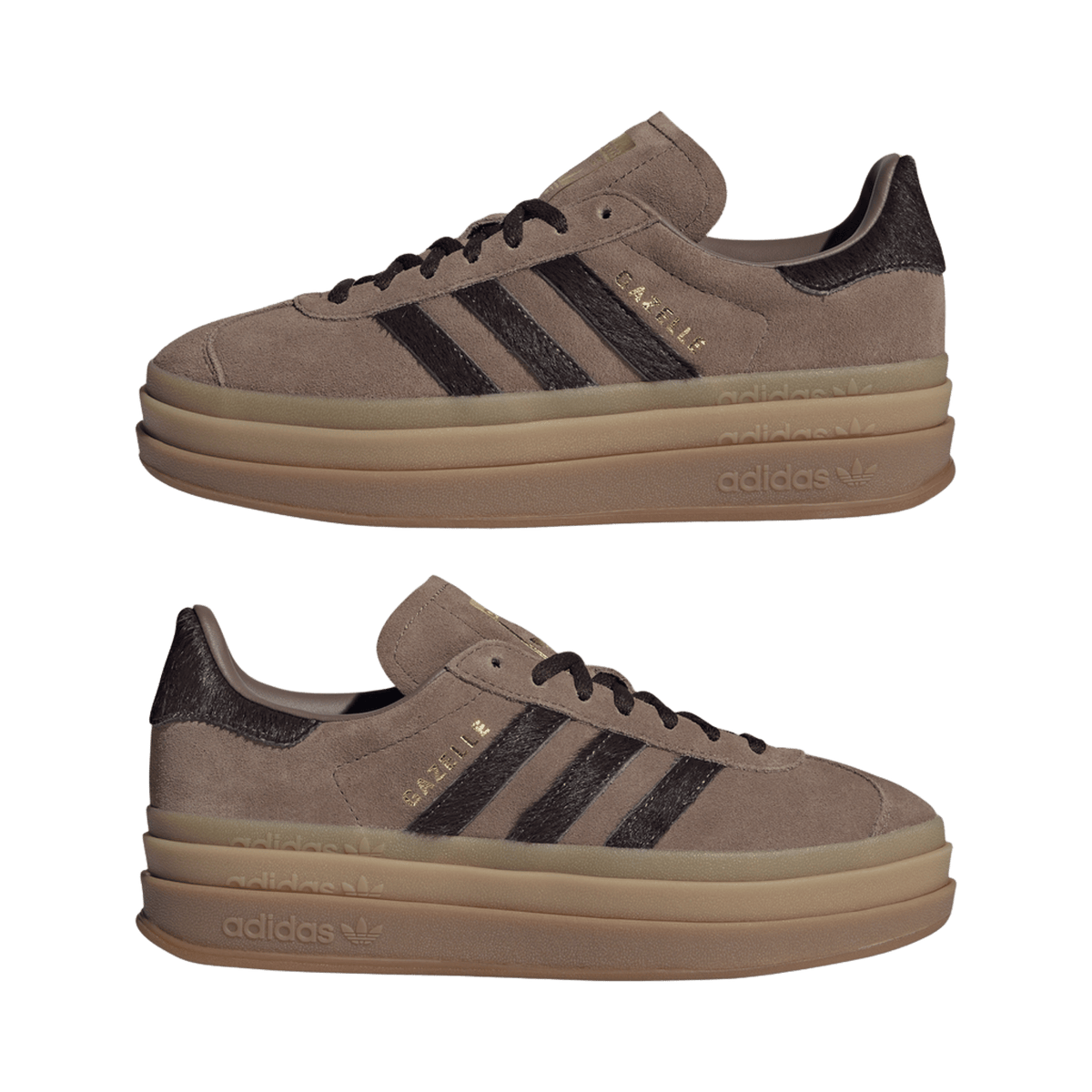 adidas Gazelle Bold Earth Strata Aurora Coffee (Women's)
